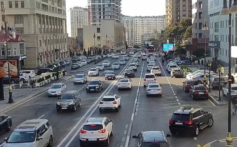 Bakıda bu yollarda sıxlıq var -