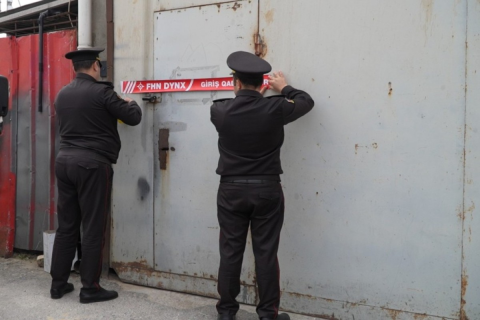 Binəqədidə mebel sexinin fəaliyyəti dayandırılıb -