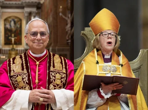 Roma Papası Vatikanda Kenterberinin ilk qadın arxiyepiskopunu qəbul edib