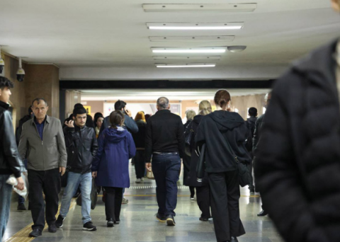 Metronun fəaliyyəti bərpa olundu -