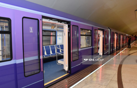 Bakı metrosunda qatarların hərəkət intervalları azaldılıb