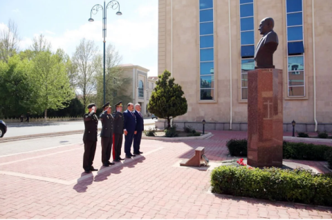 Türkiyə Milli Müdafiə Universitetinin nümayəndə heyəti Naxçıvanda olub