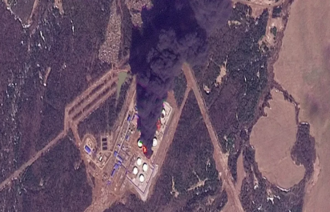 Ukrayna ordusu Permdəki neft infrastrukturuna yenidən dron zərbəsi endirib