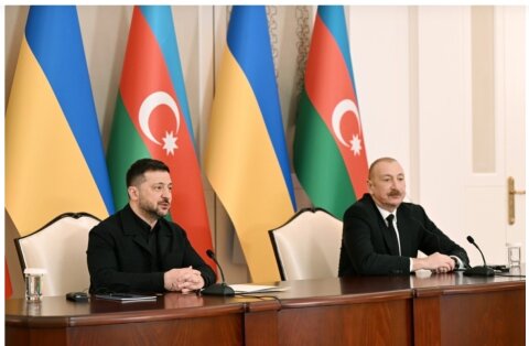 Azərbaycanla Ukrayna arasında 6 sənəd imzalanıb