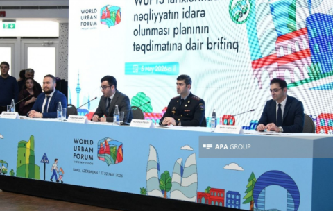 WUF13 zamanı nəqliyyat üçün əsas istifadə olunacaq obyektlər açıqlanıb