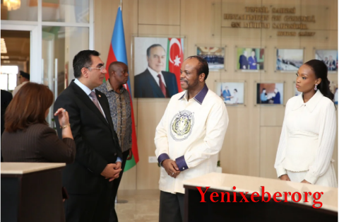 Esvatini Kralı Bakı Ali Neft Məktəbində olub