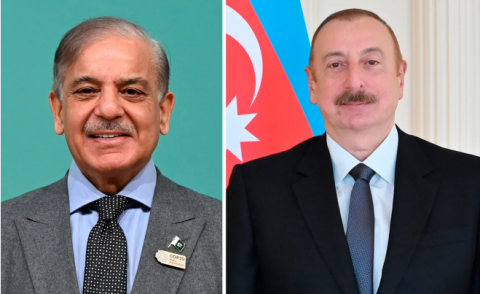 Şahbaz Şərif İlham Əliyevi Müstəqillik Günü münasibətilə təbrik edib